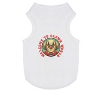 Azeeda 'Welcome To Clown World' Pet Dog/Cat T-Shirt, XS (PT00153308)