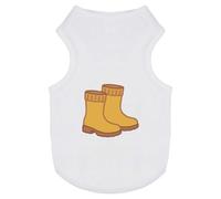 Azeeda 'Wellington Boots for a Rainy Day' Pet Dog/Cat T-Shirt, L (PT00164811)