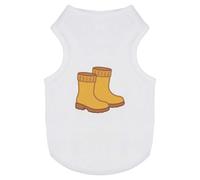 Azeeda 'Wellington Boots for a Rainy Day' Pet Dog/Cat T-Shirt, S (PT00164809)