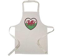 Azeeda 'Welsh Flag Heart' Kid’s Cooking Apron (AP00054746)