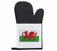 Azeeda 'Welsh Flag' Oven Glove/Mitt (OG00007082)