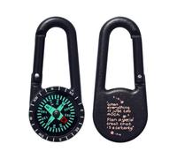 Azeeda 'When Everything Is Just Too Much ' Compass Keyring (KC00041345)