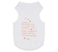 Azeeda 'When Everything Is Just Too Much ' Pet Dog/Cat T-Shirt, L (PT00167719)