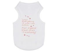 Azeeda 'When Everything Is Just Too Much ' Pet Dog/Cat T-Shirt, XS (PT00167716)