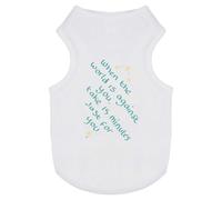 Azeeda 'When The World Is Against You' Pet Dog/Cat T-Shirt, XS (PT00167672)