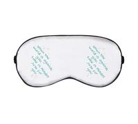 Azeeda 'When The World is Against You' Sleep/Travel Eye Mask (EY00033291)