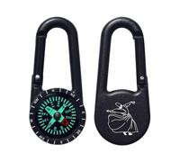 Azeeda 'Whirling Dervish' Compass Keyring (KC00041297)