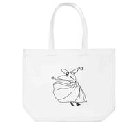 Azeeda 'Whirling Dervish' Tote Shopping Bag For Life (BG00086492)
