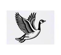 Azeeda 'Wild Goose Flying' Temporary Tattoo - A6 (TO00107585)