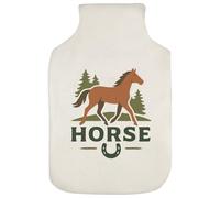 Azeeda 'Wild Horse Running' Hot Water Bottle Cover (HW00043100)