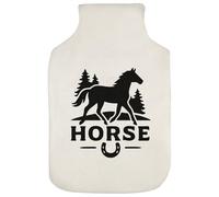 Azeeda 'Wild Horse Running' Hot Water Bottle Cover (HW00043101)