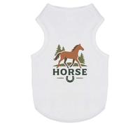 Azeeda 'Wild Horse Running' Pet Dog/Cat T-Shirt, XS (PT00160604)