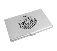 Azeeda 'Wild Wolf' Business Card Holder/Credit Card Wallet (CH00041566)