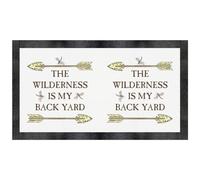 Azeeda 'Wilderness Is My Backyard' Pet Feeding Mat (PM00029140)