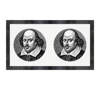 Azeeda 'William Shakespeare Portrait' Pet Feeding Mat (PM00033817)