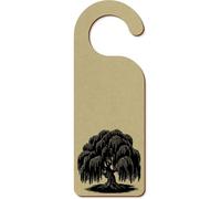 Azeeda 'Willow Tree' 200mm x 72mm Door Hanger/Sign (DH00054265)