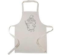 Azeeda 'Witch Outline' Kid’s Cooking Apron (AP00085945)