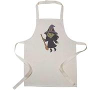 Azeeda 'Witch with Broomstick' Kid’s Cooking Apron (AP00085943)