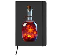 Azeeda 'Witch's Potion' Ruled Notebook - Black, A5 (NB00099906)