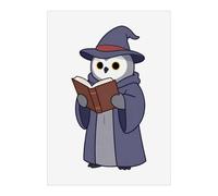 Azeeda 'Wizard Owl' Poster - A2 Portrait (PP00371812)