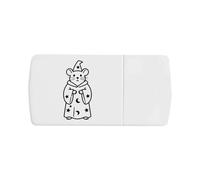 Azeeda 'Wizard Rat' Pill Box with Splitter (PI00044368)