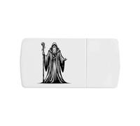 Azeeda 'Wizard Standing' Pill Box with Tablet Splitter (PI00039150)