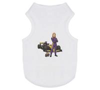 Azeeda 'Woman Race Car Driver' Pet Dog/Cat T-Shirt, S (PT00159869)