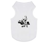 Azeeda 'Woman Racer Celebrating Victory' Pet Dog/Cat T-Shirt, XS (PT00159880)