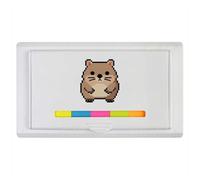 Azeeda 'Wombat Pixel Art' Sticky Note Ruler Pad (ST00044497)