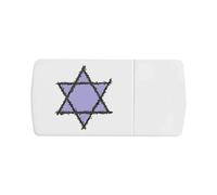 Azeeda 'Woodland Star' Pill Box with Tablet Splitter (PI00044392)