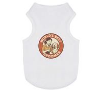 Azeeda 'World's Best Groomer' Pet Dog/Cat T-Shirt, M (PT00162970)