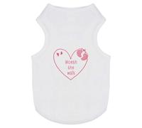 Azeeda 'Worth The Wait Girl' Pet Dog/Cat T-Shirt, XS (PT00152288)