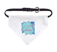 Azeeda 'Written In The Stars' Pet Bandana - White, S (PD00088795)