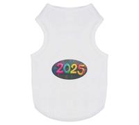 Azeeda 'Year Two Thousand and Twenty-Five' Pet Dog/Cat T-Shirt, L (PT00145131)