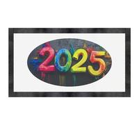 Azeeda 'Year Two Thousand and Twenty-Five' Pet Feeding Mat (PM00027589)