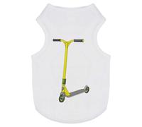 Azeeda 'Yellow Scooter' Pet Dog/Cat T-Shirt, L (PT00088659)