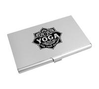 Azeeda 'Yoga Find Your Balance' Business Card Holder/Credit Card Wallet (CH00048664)