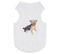 Azeeda 'Yorkshire Terrier' Pet Dog/Cat T-Shirt, M (PT00080306)