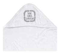 Azeeda 'You Are Loved' Baby Hooded Towel (HT00043885)