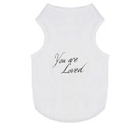Azeeda 'You are Loved' Pet Dog/Cat T-Shirt, XS (PT00150496)