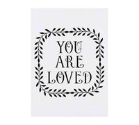 Azeeda 'You Are Loved' Temporary Tattoo - A6 (TO00103431)