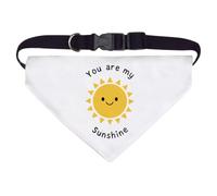Azeeda 'You are my sunshine' Pet Bandana - White, L (PD00085874)