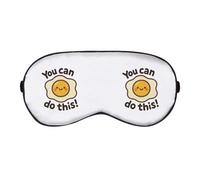 Azeeda 'You Can Do This with Cute Fried Egg' Sleep/Travel Eye Mask (EY00032827)