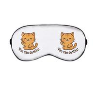 Azeeda 'You Can Do This with Cute Kitten' Sleep/Travel Eye Mask (EY00032828)