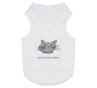 Azeeda 'You're The Cat's Whiskers' Pet Dog/Cat T-Shirt, L (PT00150807)