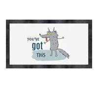 Azeeda 'You've Got This' Pet Feeding Mat (PM00029529)