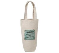 Azeeda 'You've Survived 100% Of Your Bad Days' Cotton Wine Bottle Gift/Travel Bag (BL00045440)