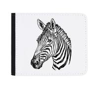 Azeeda 'Zebra Portrait' Wallet (WL00030934)