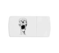 Azeeda 'Zombie Portrait' Pill Box with Tablet Splitter (PI00043458)