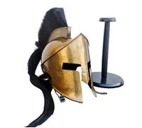 Azeem Mart Spartan Warrior Armor Set, Ancient Greek Sparta Helmet, Spartan Emblem, Legendary King Leonidas Spartan Shield Replica (Spartan Helmet)